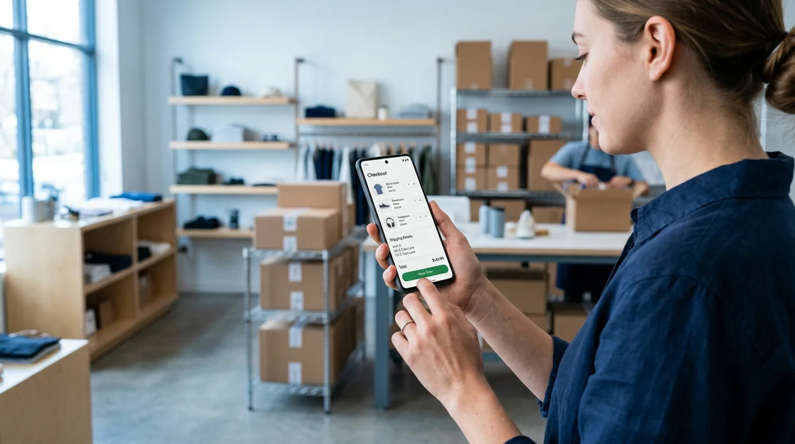 Automação e agentes de IA para Commerce